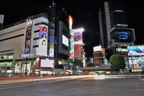 渋谷スクランブル交差点と109メンズ館